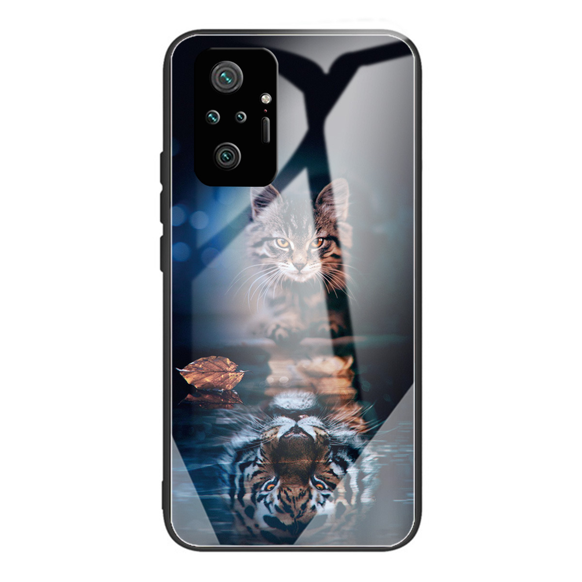 Musterdruck Weicher TPU Anti -scratch -stoßfänger Design Temperierter Glas Rückzugabdeckung Für Xiaomi Redmi Note 10 Pro Max / Anmerkung 10 Pro 4g (global) / Anmerkung 10 Pro 4g (indien) - Katze Und Tiger, Xiaomi Redmi Note 10 Pro Max 4G
Musterdruck Weicher TPU Anti -scratch -stoßfänger Design Temperierter Glas Rückzugabdeckung Für Xiaomi Redmi Note 10 Pro Max / Anmerkung 10 Pro 4g (global) / Anmerkung 10 Pro 4g (indien) - Katze Und Tiger, Xiaomi Redmi Note 10 Pro Max 4G