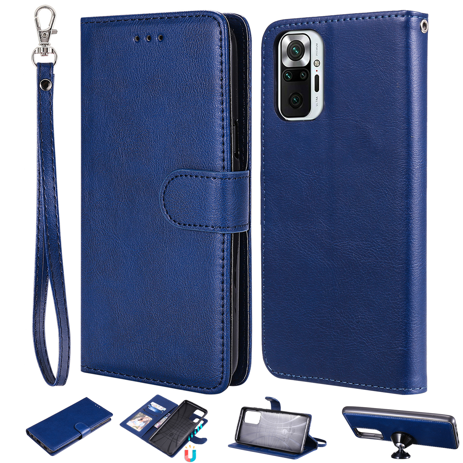 Antiball Magnetic KT Leder Serie-3 Abnehmbar 2-in-1 Leder-telefonabdeckungsschale Für Xiaomi Redmi Note 10 4G/Note 10s - Blau, Xiaomi Redmi Note 10 4G
Antiball Magnetic KT Leder Serie-3 Abnehmbar 2-in-1 Leder-telefonabdeckungsschale Für Xiaomi Redmi Note 10 4G/Note 10s - Blau, Xiaomi Redmi Note 10 4G
