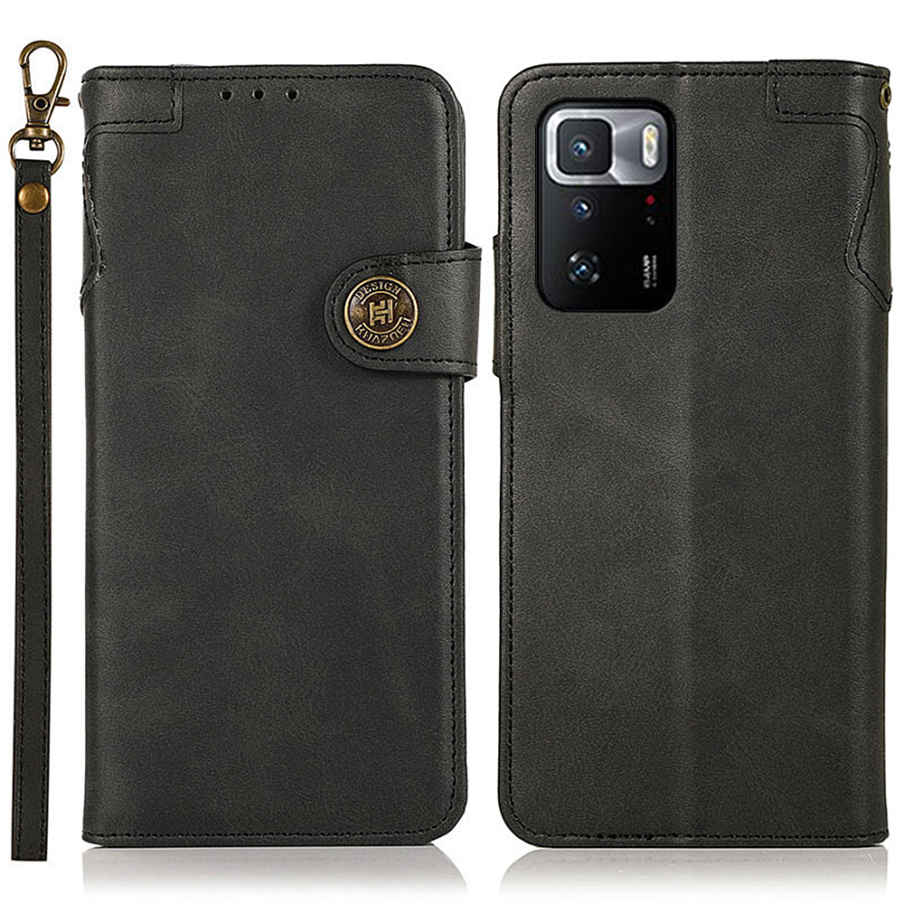 Khazneh Magnetic Clasp -verschluss Brieftasche PU Leder Telefonabdeckung Mit Armbandriemen Für Xiaomi Poco X3 GT/Redmi Note 10 Pro 5g (China) - Schwarz, Xiaomi Poco X3 GT
Khazneh Magnetic Clasp -verschluss Brieftasche PU Leder Telefonabdeckung Mit Armbandriemen Für Xiaomi Poco X3 GT/Redmi Note 10 Pro 5g (China) - Schwarz, Xiaomi Poco X3 GT