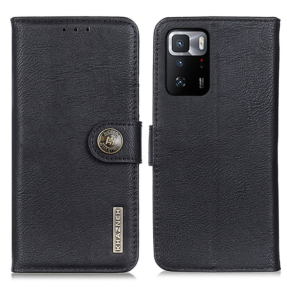Khazneh Retro -karten -slots Leder -handy -handy -hülle Mit Brieftasche Für Xiaomi Poco X3 GT/Redmi Note 10 Pro 5g (China) - Schwarz, Xiaomi Poco X3 GT
Khazneh Retro -karten -slots Leder -handy -handy -hülle Mit Brieftasche Für Xiaomi Poco X3 GT/Redmi Note 10 Pro 5g (China) - Schwarz, Xiaomi Poco X3 GT