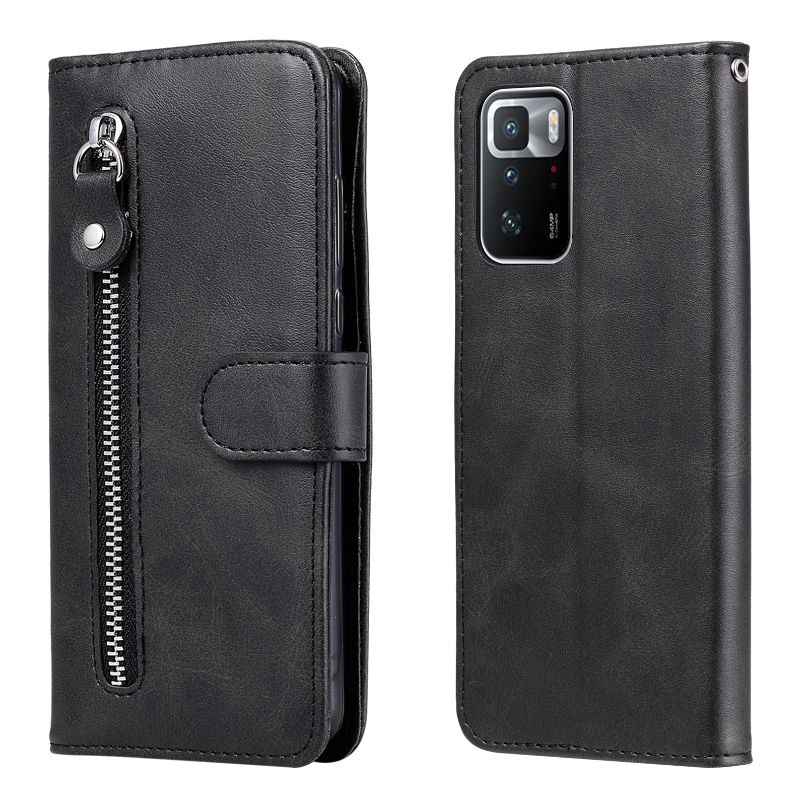 Porte-monnaie Conception De La Fermeture À Glissière De Poche Anti-choque Anti-goutte Fermoir Magnétique En Cuir De Téléphone En Cuir Pour Xiaomi Redmi Note 10 PRO 5G (Chine) / Poco X3 GT - Le Noir
Porte-monnaie Conception De La Fermeture À Glissière De Poche Anti-choque Anti-goutte Fermoir Magnétique En Cuir De Téléphone En Cuir Pour Xiaomi Redmi Note 10 PRO 5G (Chine) / Poco X3 GT - Le Noir