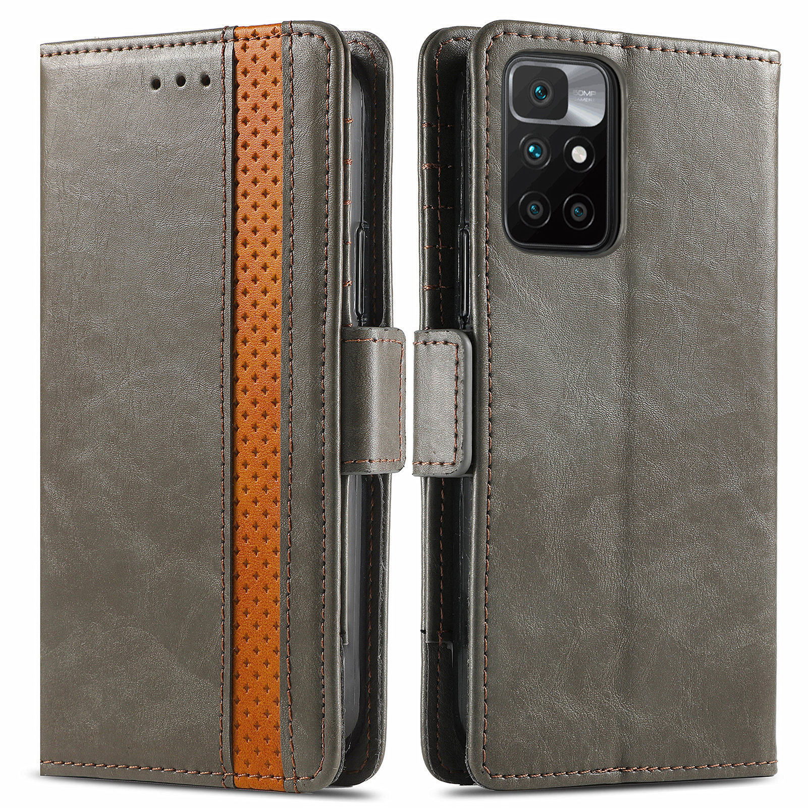 Caseneo 002 Serie Folio Flip Anti-fall-fall-brieftaschen-brieftaschen-design-leder-telefonhülle Mit Stand Für Xiaomi Redmi 10 4G (2021)/10 Prime/10 2022 4G/Note 11 4G (mediatek) - Grau, Xiaomi Redmi 10 4G (2021)
Caseneo 002 Serie Folio Flip Anti-fall-fall-brieftaschen-brieftaschen-design-leder-telefonhülle Mit Stand Für Xiaomi Redmi 10 4G (2021)/10 Prime/10 2022 4G/Note 11 4G (mediatek) - Grau, Xiaomi Redmi 10 4G (2021)