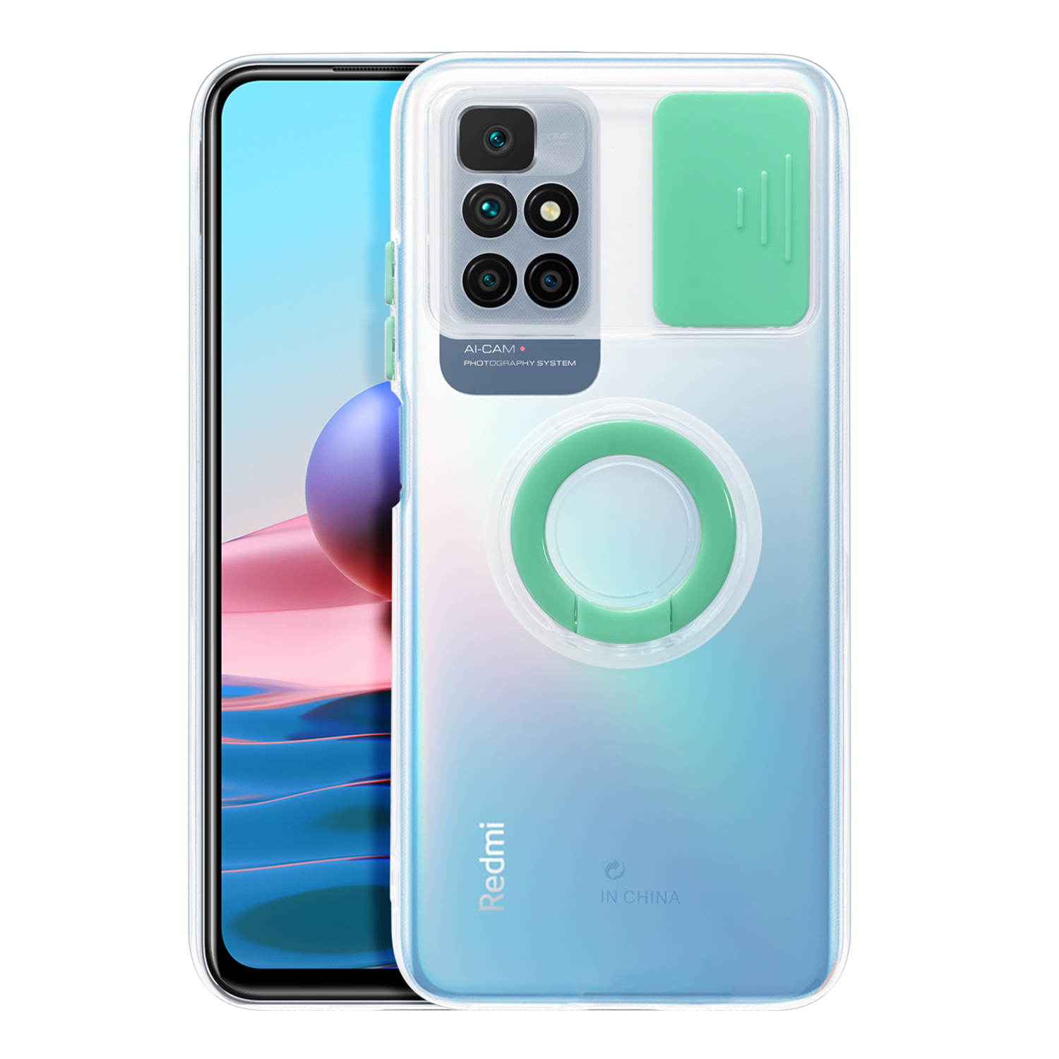 Stylish Buntes Design Dia Kameraabdeckung Anti-kratzer-weiche TPU + Hard PC Hybrid Telefonschale Mit Ring-kickstand Für Xiaomi Redmi Note 11 4G (MediaTek)/10 4G (2021)/10 2022 4G - Minzgrün, Xiaomi Redmi 10 2022 4G
Stylish Buntes Design Dia Kameraabdeckung Anti-kratzer-weiche TPU + Hard PC Hybrid Telefonschale Mit Ring-kickstand Für Xiaomi Redmi Note 11 4G (MediaTek)/10 4G (2021)/10 2022 4G - Minzgrün, Xiaomi Redmi 10 2022 4G