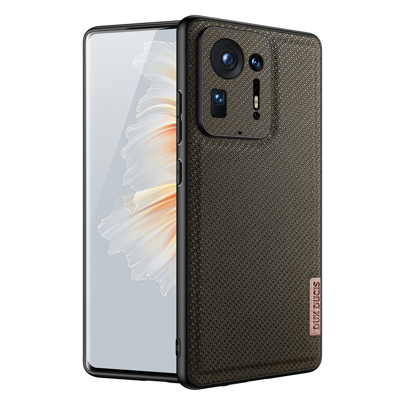DUX DUCIS FINO Series TPU+PC+PVC+Nylon Hybrid Drop Protection Back Case for Xiaomi Mix 4 - Army Green, Xiaomi Mix 4
DUX DUCIS FINO Series TPU+PC+PVC+Nylon Hybrid Drop Protection Back Case for Xiaomi Mix 4 - Army Green, Xiaomi Mix 4