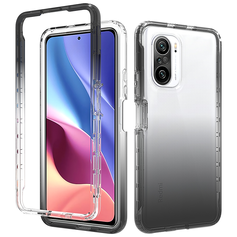 Drop-Proof-Clear Case Abnehmbar 2-in-1-Design-Farbverlauf-Farb-TPU + PC-Telefonabdeckung Für Xiaomi Redmi K40 / Redmi K40 PRO / POCO F3 / MI 11I - Schwarz, Xiaomi Redmi K40
Drop-Proof-Clear Case Abnehmbar 2-in-1-Design-Farbverlauf-Farb-TPU + PC-Telefonabdeckung Für Xiaomi Redmi K40 / Redmi K40 PRO / POCO F3 / MI 11I - Schwarz, Xiaomi Redmi K40