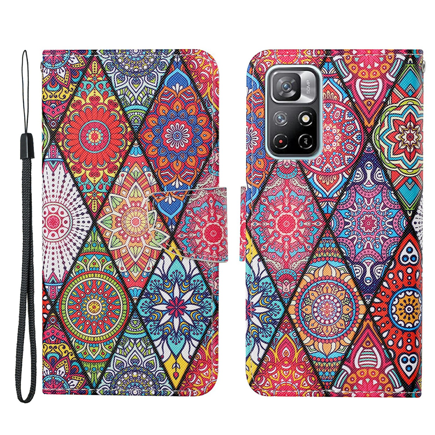 Cross Texturmuster Druckleder -hülle Ballet -brieftasche Telefonabdeckung Mit Riemen Für Xiaomi Redmi Note 11 Pro 5G (China) (mediatek)/note 11 Pro+ 5G - Rhombisches Totem, Xiaomi Redmi Note 11 Pro 5G (China) (MediaTek)
Cross Texturmuster Druckleder -hülle Ballet -brieftasche Telefonabdeckung Mit Riemen Für Xiaomi Redmi Note 11 Pro 5G (China) (mediatek)/note 11 Pro+ 5G - Rhombisches Totem, Xiaomi Redmi Note 11 Pro 5G (China) (MediaTek)
