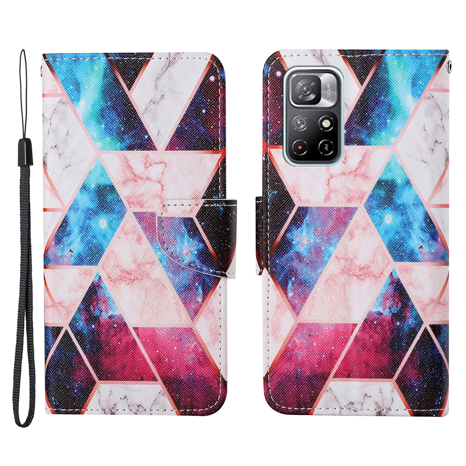 Cross Texturmuster Druckleder -hülle Ballet -brieftasche Telefonabdeckung Mit Riemen Für Xiaomi Redmi Note 11 Pro 5G (China) (mediatek)/note 11 Pro+ 5G - Sternenhimmel/marmormuster, Xiaomi Redmi Note 11 Pro 5G (China) (MediaTek)
Cross Texturmuster Druckleder -hülle Ballet -brieftasche Telefonabdeckung Mit Riemen Für Xiaomi Redmi Note 11 Pro 5G (China) (mediatek)/note 11 Pro+ 5G - Sternenhimmel/marmormuster, Xiaomi Redmi Note 11 Pro 5G (China) (MediaTek)