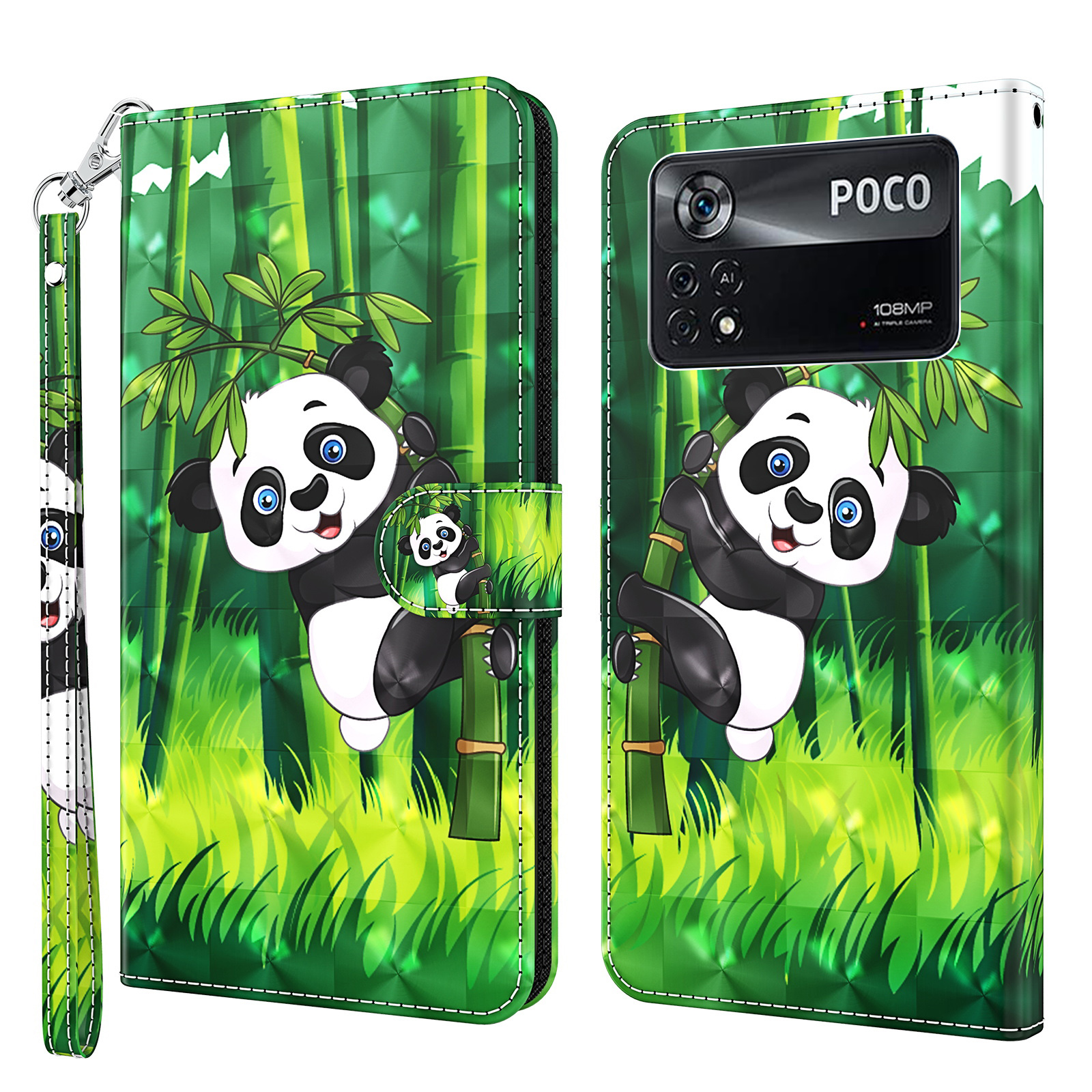 Für Xiaomi Poco X4 Pro 5G PU Ledertasche Allround Schockfestes 3d-muster-druck-brieftasche Flip-abdeckung Mit Handgelenkriemen - Panda Klettern, Xiaomi Poco X4 Pro 5G
Für Xiaomi Poco X4 Pro 5G PU Ledertasche Allround Schockfestes 3d-muster-druck-brieftasche Flip-abdeckung Mit Handgelenkriemen - Panda Klettern, Xiaomi Poco X4 Pro 5G