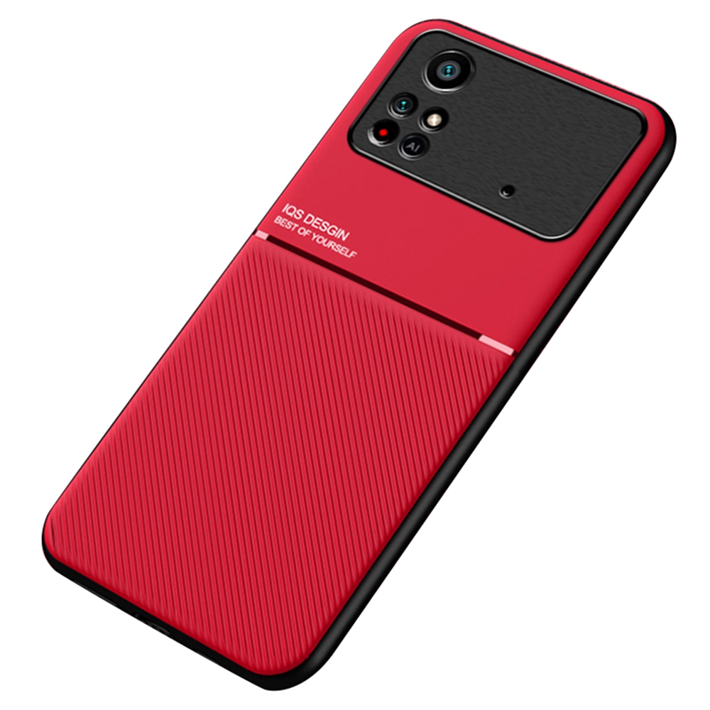 Für Xiaomi Poco M4 Pro 4G Anti-scratch-geprägte PU Leder + Tpu-telefonhülle Mit Integriertem Metallblech - Rot, Xiaomi Poco M4 Pro 4G
Für Xiaomi Poco M4 Pro 4G Anti-scratch-geprägte PU Leder + Tpu-telefonhülle Mit Integriertem Metallblech - Rot, Xiaomi Poco M4 Pro 4G