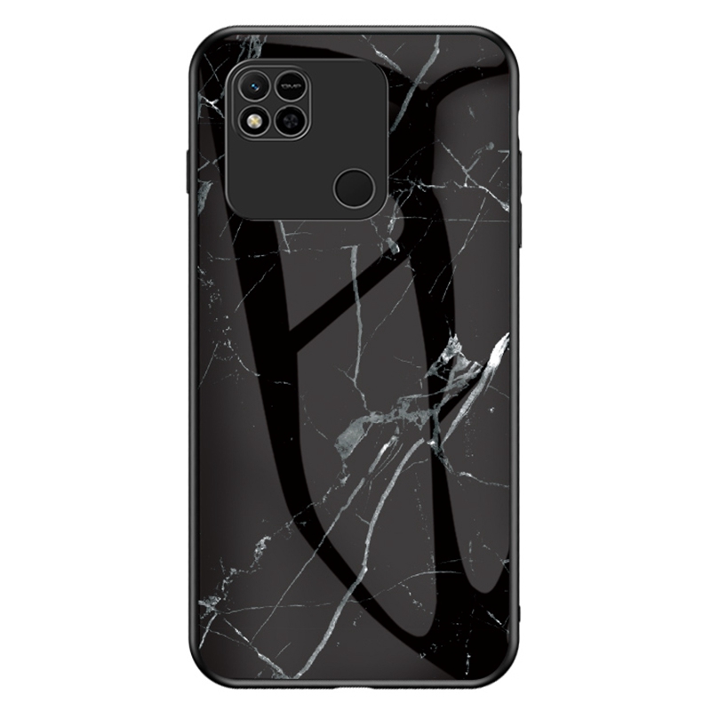 Für Xiaomi Redmi 10A Temperiertes Glas + PC + TPU -telefonhülle Marmormuster Schutzabdeckung - Schwarzer Marmor, Xiaomi Redmi 10A
Für Xiaomi Redmi 10A Temperiertes Glas + PC + TPU -telefonhülle Marmormuster Schutzabdeckung - Schwarzer Marmor, Xiaomi Redmi 10A