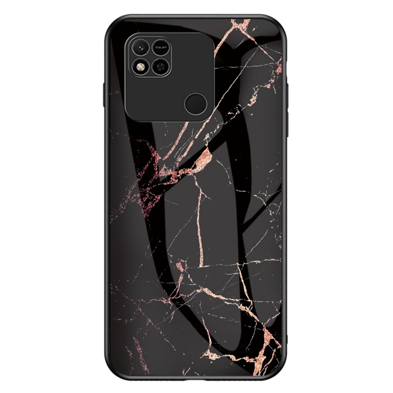 Für Xiaomi Redmi 10A Temperiertes Glas + PC + TPU -telefonhülle Marmormuster Schutzabdeckung - Goldener Schwarzer Marmor, Xiaomi Redmi 10A
Für Xiaomi Redmi 10A Temperiertes Glas + PC + TPU -telefonhülle Marmormuster Schutzabdeckung - Goldener Schwarzer Marmor, Xiaomi Redmi 10A