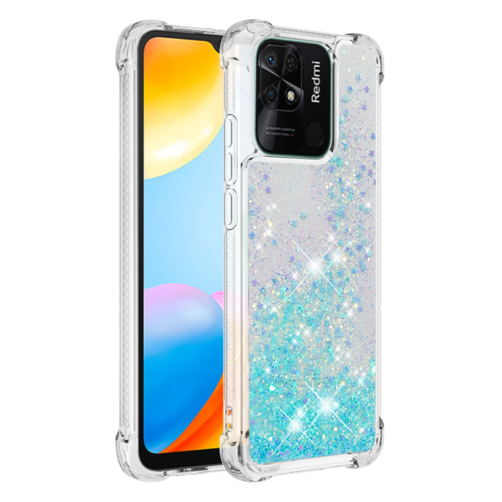 YB Quicksand Series-1 Für Xiaomi Redmi 10C Fluid Quicksand Scratch-resistente Pailletten TPU Cover Schutzphase - Blau/pentagramme, Xiaomi Redmi 10C 4G
YB Quicksand Series-1 Für Xiaomi Redmi 10C Fluid Quicksand Scratch-resistente Pailletten TPU Cover Schutzphase - Blau/pentagramme, Xiaomi Redmi 10C 4G