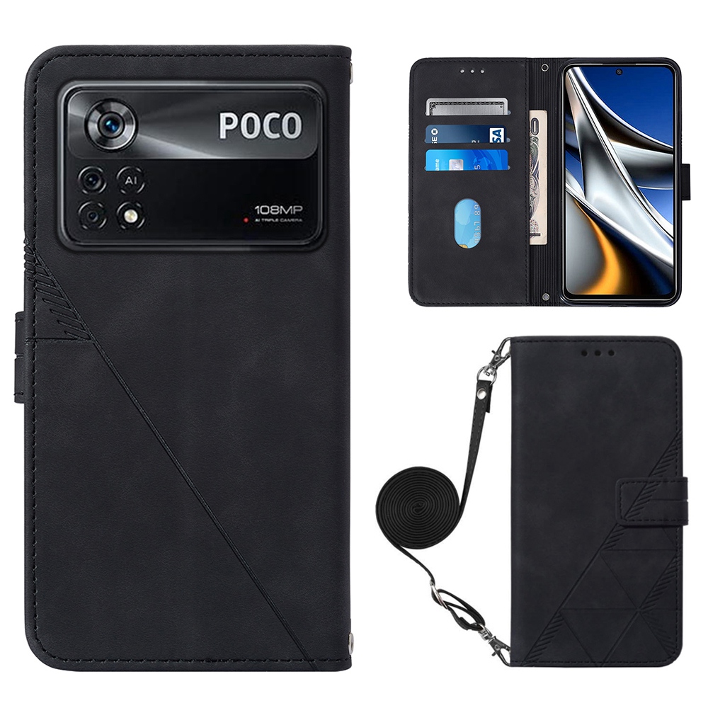 Yb-sprengreihe-2 Für Xiaomi Poco X4 Pro 5g-sprenglinien Lederhülle Mit Schultergurt, Faltbarer Ständer Brieftasche Handyabdeckung - Schwarz, Xiaomi Poco X4 Pro 5G
Yb-sprengreihe-2 Für Xiaomi Poco X4 Pro 5g-sprenglinien Lederhülle Mit Schultergurt, Faltbarer Ständer Brieftasche Handyabdeckung - Schwarz, Xiaomi Poco X4 Pro 5G