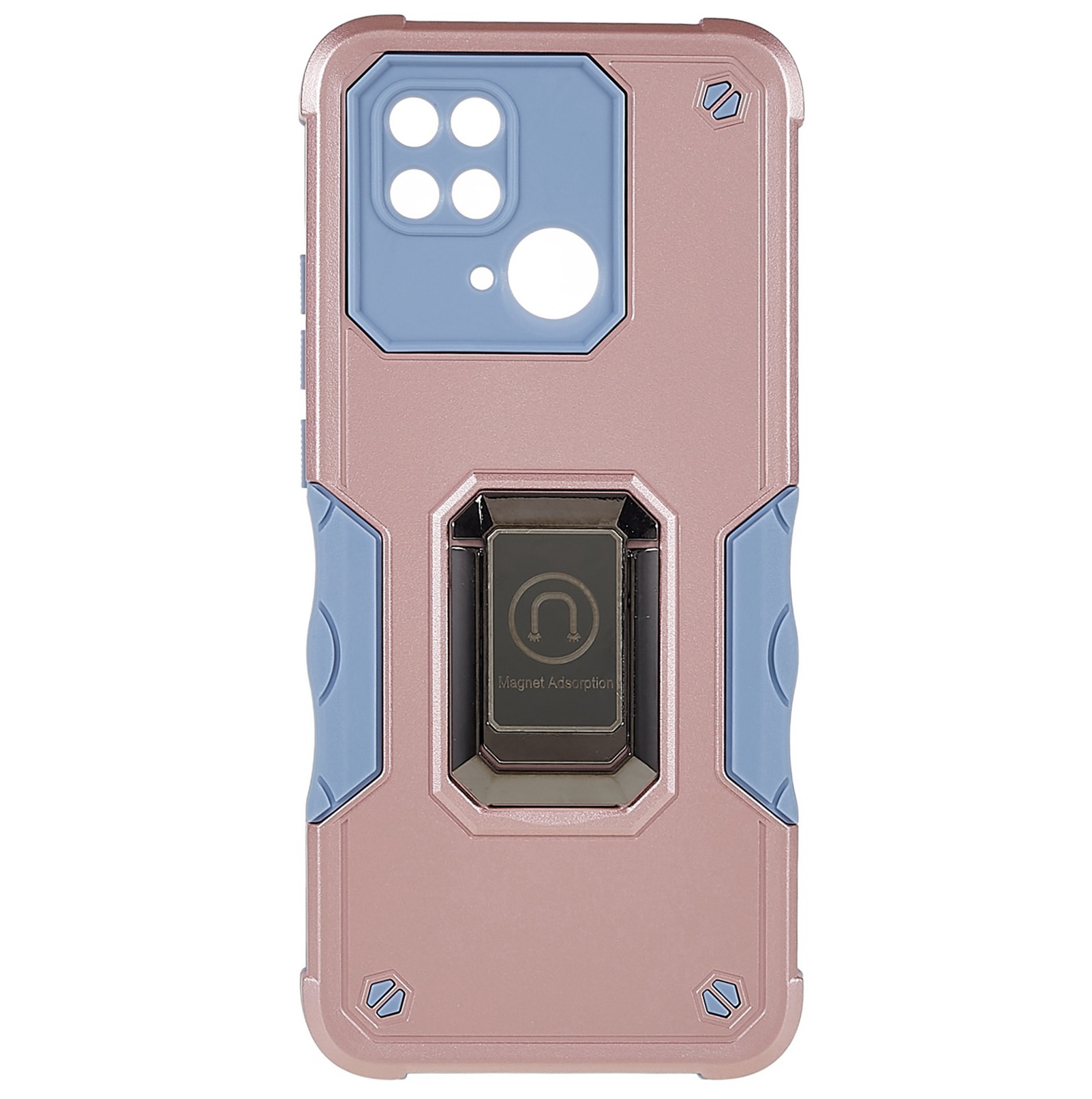 Für Xiaomi Redmi 10C Hartes PC Soft TPU Phone Hülle Fingerringhalter Kickstand -schutzabdeckung - Roségold, Xiaomi Redmi 10C 4G
Für Xiaomi Redmi 10C Hartes PC Soft TPU Phone Hülle Fingerringhalter Kickstand -schutzabdeckung - Roségold, Xiaomi Redmi 10C 4G
