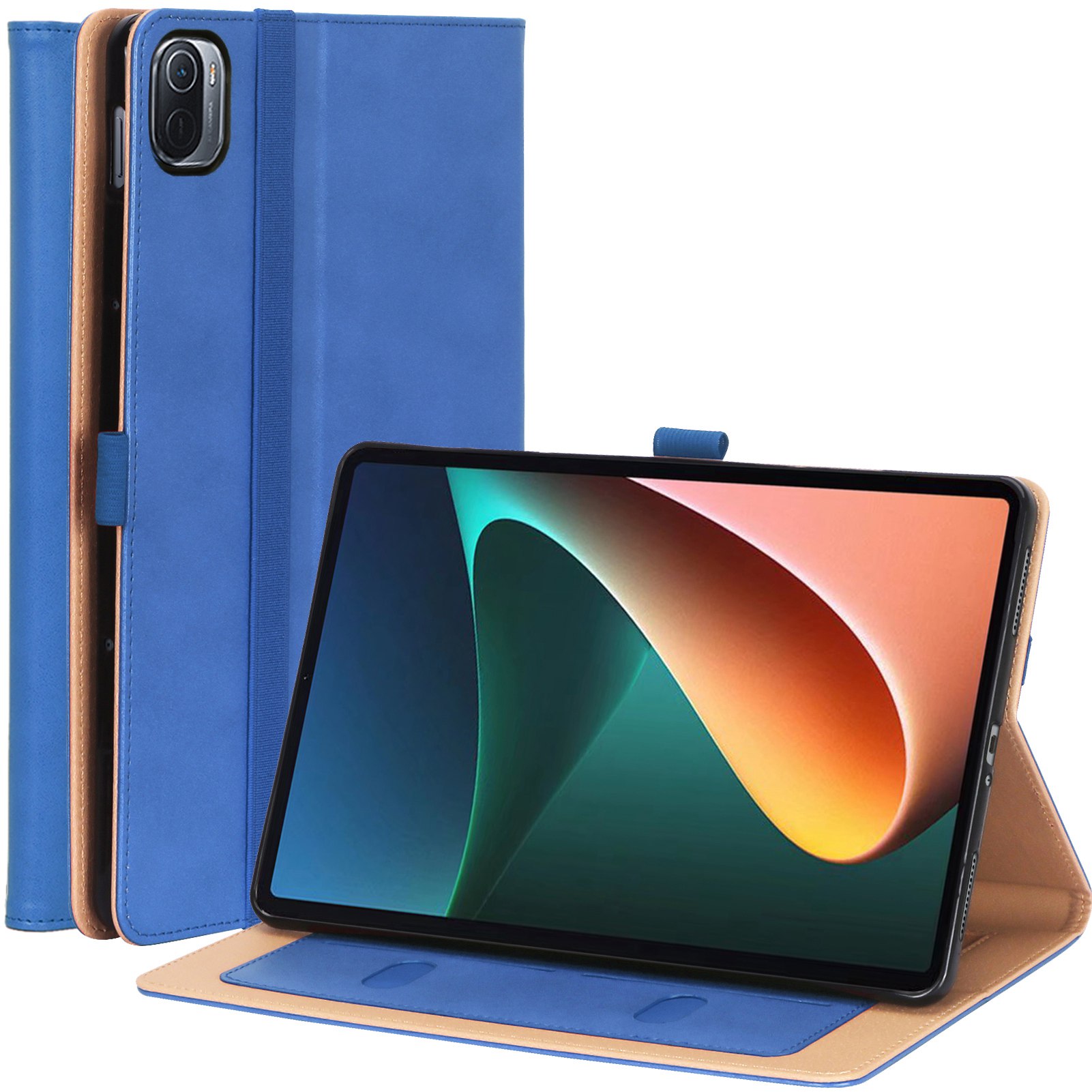 Für Xiaomi Pad 5/Pad 5 Pro Business Style PU Leder Tablet Hülle Handgurtschutzschutzabdeckung Mit Kartensteckplätzen - Blau, Xiaomi Pad 5
Für Xiaomi Pad 5/Pad 5 Pro Business Style PU Leder Tablet Hülle Handgurtschutzschutzabdeckung Mit Kartensteckplätzen - Blau, Xiaomi Pad 5