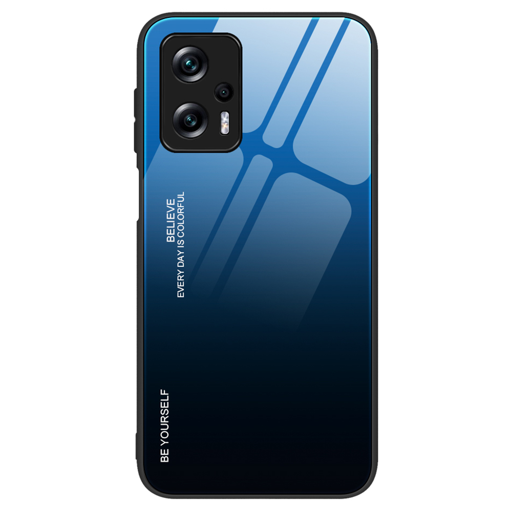 Für Xiaomi Redmi Note 11t Pro 5g / Anmerkung 11t Pro+ 5g / Poco X4 GT 5G / Redmi K50i 5G Kratzfest-resistente Anti-fall-handy-shell-gradientenfarbe Getemperter Glas Zurück - Blau / Schwarz, Xiaomi Redmi Note 11T Pro 5G
Für Xiaomi Redmi Note 11t Pro 5g / Anmerkung 11t Pro+ 5g / Poco X4 GT 5G / Redmi K50i 5G Kratzfest-resistente Anti-fall-handy-shell-gradientenfarbe Getemperter Glas Zurück - Blau / Schwarz, Xiaomi Redmi Note 11T Pro 5G