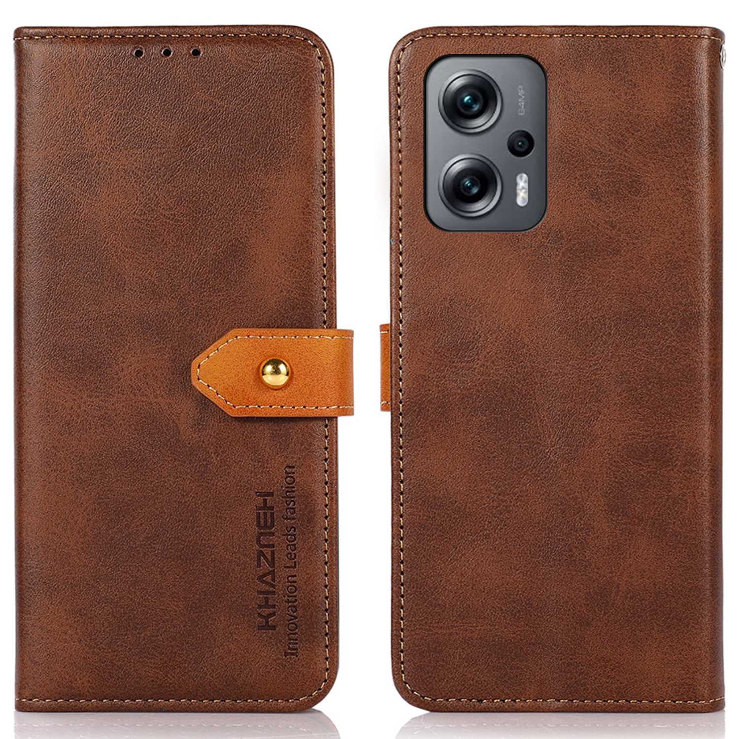 Khazneh Für Xiaomi Redmi Note 11t Pro 5g/poco X4 GT 5G/Note 11t Pro+ 5G Schockdes Leder -leder -brieftaschenhülle Golden Magnetic Schnalle Schütze Flip Cover - Braun, Xiaomi Redmi Note 11T Pro 5G
Khazneh Für Xiaomi Redmi Note 11t Pro 5g/poco X4 GT 5G/Note 11t Pro+ 5G Schockdes Leder -leder -brieftaschenhülle Golden Magnetic Schnalle Schütze Flip Cover - Braun, Xiaomi Redmi Note 11T Pro 5G