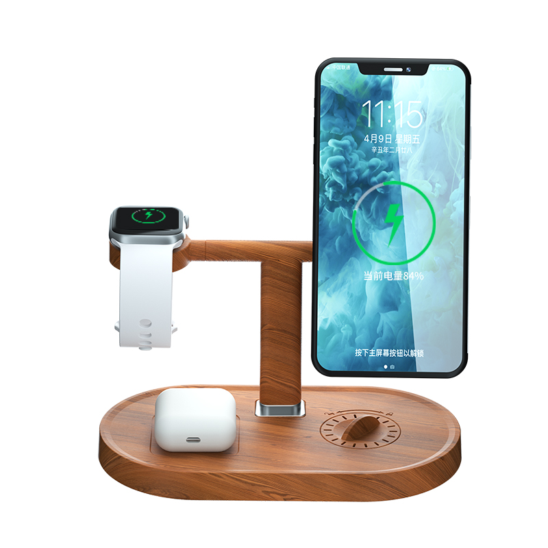YX-C03 4-in-1 15W Magnetic Fast Wireless Charger with Aromatherapy Stand for iPhone AirPods and Apple Watch - Wood Grain, Universal
YX-C03 4-in-1 15W Magnetic Fast Wireless Charger with Aromatherapy Stand for iPhone AirPods and Apple Watch - Wood Grain, Universal