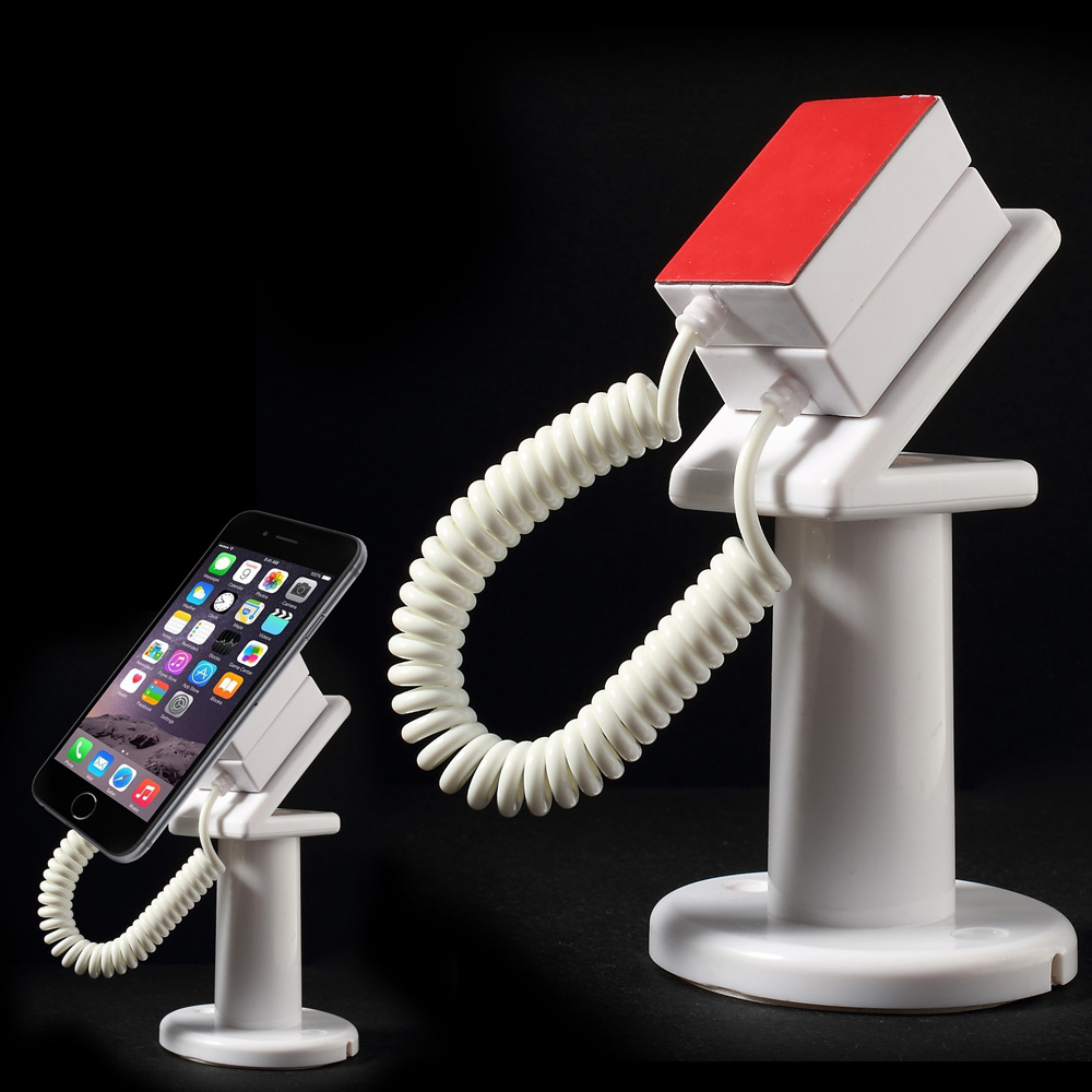 Anti-theft Security Mobile Phone Display Stand Holder with 70cm Spring Wire - White, iPhone 5c
Anti-theft Security Mobile Phone Display Stand Holder with 70cm Spring Wire - White, iPhone 5c