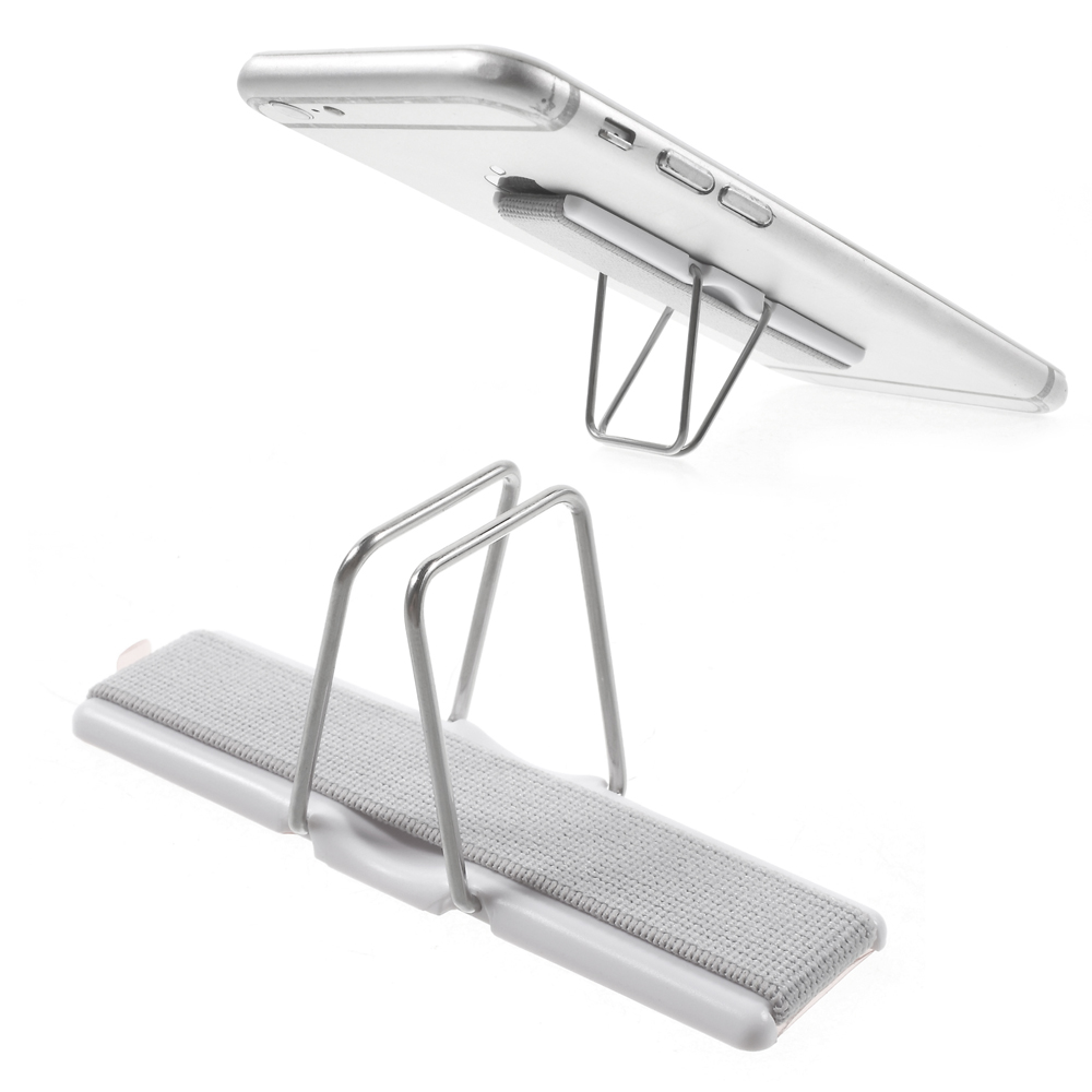 Finger Grip Elastic Band Strap Phone Holder with Stand for Mobile Phones Tablets - White, iPhone 6s 4.7-inch
Finger Grip Elastic Band Strap Phone Holder with Stand for Mobile Phones Tablets - White, iPhone 6s 4.7-inch
