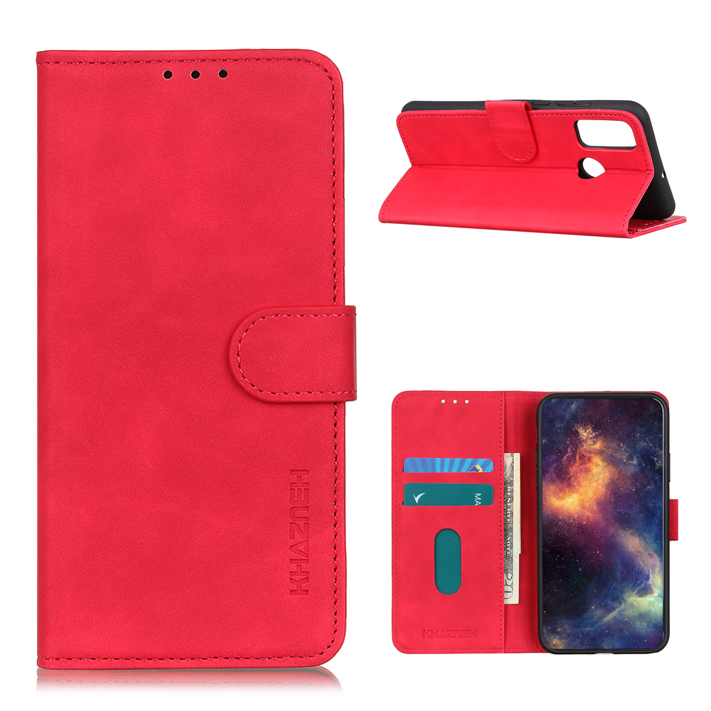 Khazneh Wallet Design Retro Style Folio Flip pu Leather Case Pour ZTE Blade A7s 2020 - Rouge
Khazneh Wallet Design Retro Style Folio Flip pu Leather Case Pour ZTE Blade A7s 2020 - Rouge