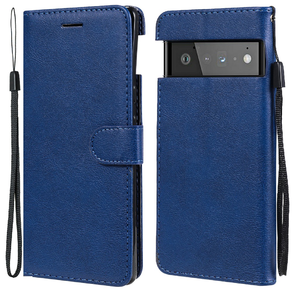 KT Leder Serie-2 Full Protective Anti-drop Shell Pure Color Leder Hülle Für Google Pixel 6 - Blau, Google Pixel 6
KT Leder Serie-2 Full Protective Anti-drop Shell Pure Color Leder Hülle Für Google Pixel 6 - Blau, Google Pixel 6