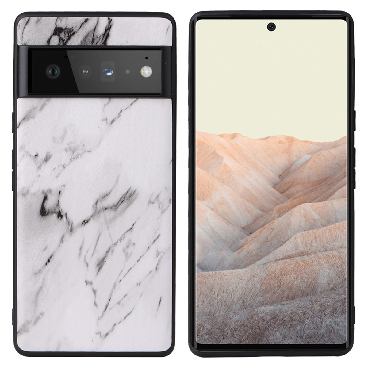 Smooth Touch PU Leder Beschichtete Weiche TPU + Hartes PC Slim Hybrid -stoßdämpfung Rückdeckabdeckung Für Google Pixel 6 Pro - Marmormuster/grau, Google Pixel 6 Pro 5G
Smooth Touch PU Leder Beschichtete Weiche TPU + Hartes PC Slim Hybrid -stoßdämpfung Rückdeckabdeckung Für Google Pixel 6 Pro - Marmormuster/grau, Google Pixel 6 Pro 5G