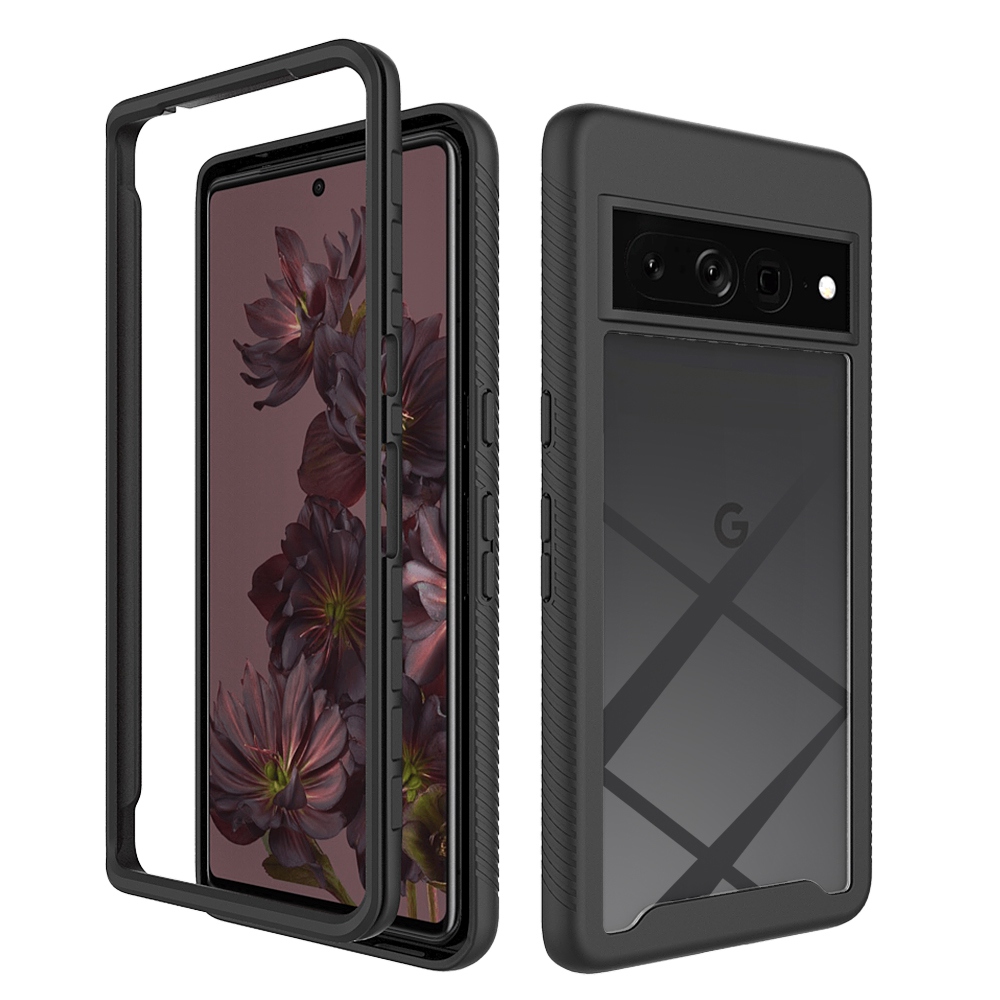 Für Google Pixel 7 Pro Mobile Case, Anti-scratch Clear Case Pc+acryl Zurück Mit Tpu-kanten Shell - Schwarz, Google Pixel 7 Pro 5G
Für Google Pixel 7 Pro Mobile Case, Anti-scratch Clear Case Pc+acryl Zurück Mit Tpu-kanten Shell - Schwarz, Google Pixel 7 Pro 5G