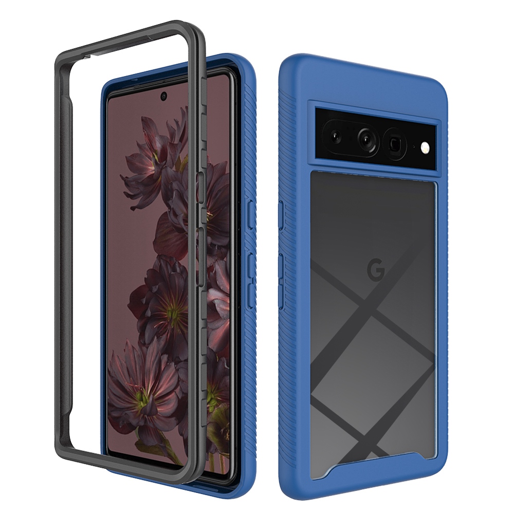 Für Google Pixel 7 Pro Mobile Case, Anti-scratch Clear Case Pc+acryl Zurück Mit Tpu-kanten Shell - Dunkelblau, Google Pixel 7 Pro 5G
Für Google Pixel 7 Pro Mobile Case, Anti-scratch Clear Case Pc+acryl Zurück Mit Tpu-kanten Shell - Dunkelblau, Google Pixel 7 Pro 5G