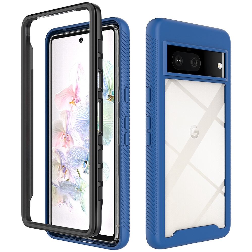 Für Google Pixel 7 Mobiltelefonkoffer, Schockdrosselkristall Clear Case Pc+acryl Zurück Mit TPU -kanten Shell - Dunkelblau, Google Pixel 7 5G
Für Google Pixel 7 Mobiltelefonkoffer, Schockdrosselkristall Clear Case Pc+acryl Zurück Mit TPU -kanten Shell - Dunkelblau, Google Pixel 7 5G