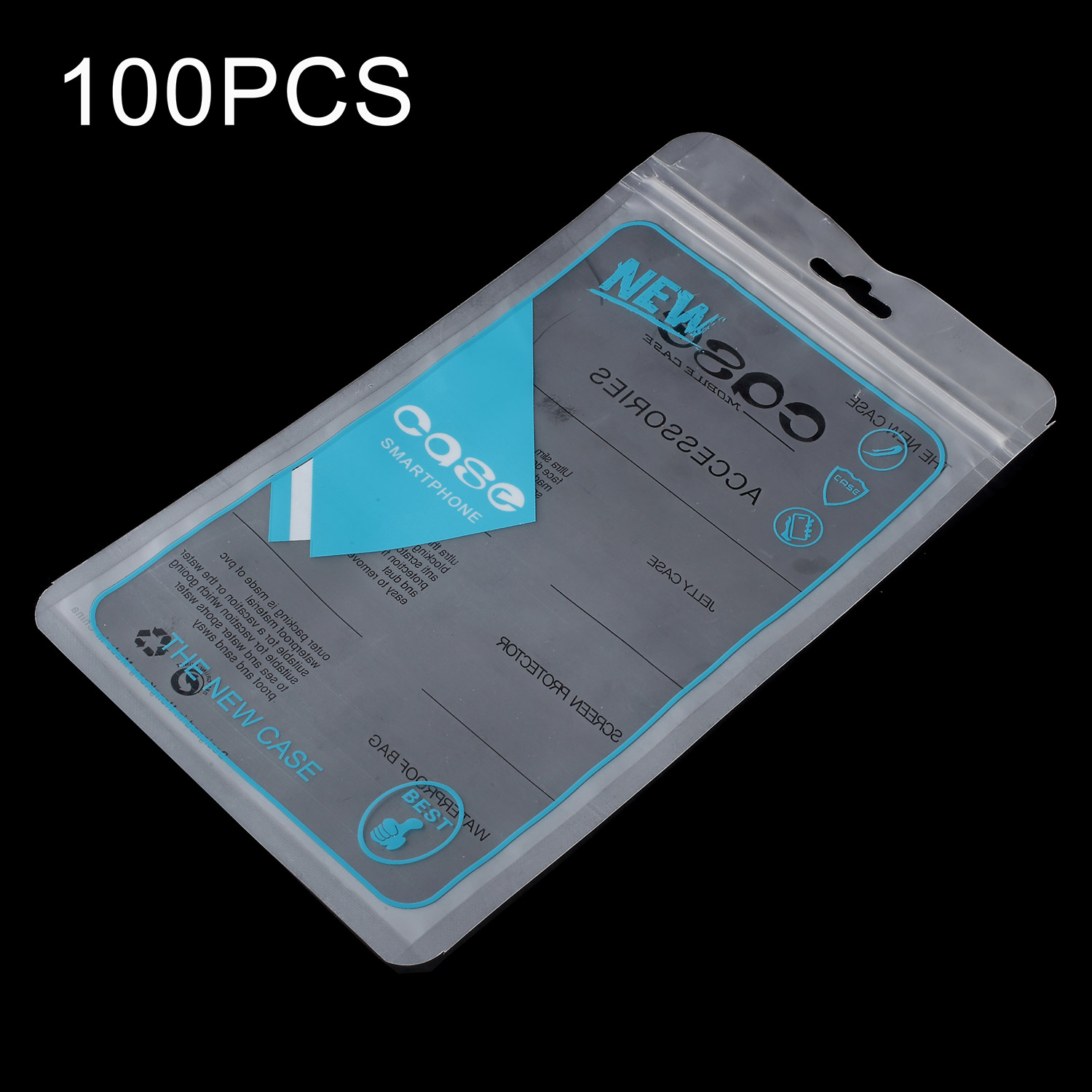 100Pcs/Lot Plastic Zip Lock Package Bag for iPhone X/8 Plus Cases, Inner Size: 17.5 x 10.3cm - Blue, iPhone 12 mini
100Pcs/Lot Plastic Zip Lock Package Bag for iPhone X/8 Plus Cases, Inner Size: 17.5 x 10.3cm - Blue, iPhone 12 mini