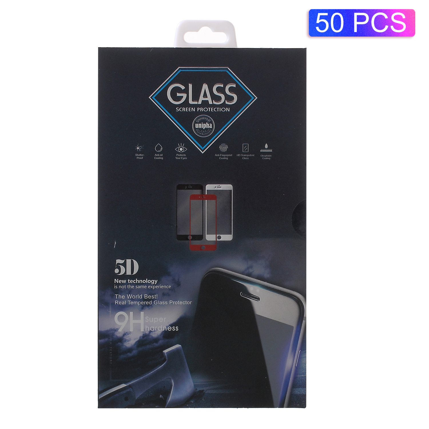 50Pcs/Lot Universal Package Box for 5D 9H Tempered Glass Screen Protective Film, Size: 16.5 x 9cm, iPhone 12 mini
50Pcs/Lot Universal Package Box for 5D 9H Tempered Glass Screen Protective Film, Size: 16.5 x 9cm, iPhone 12 mini