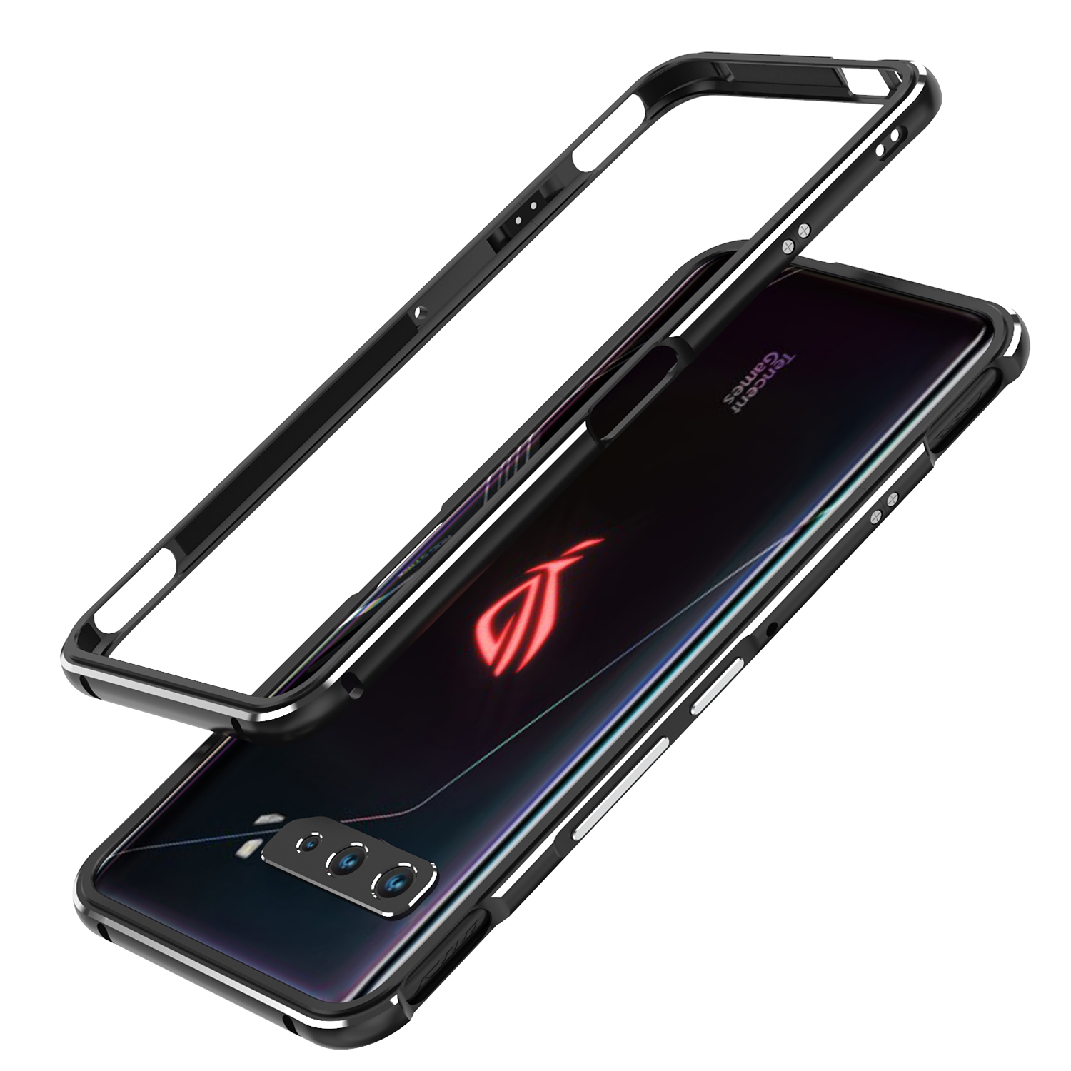Cache De Téléphone Protecteur De Cadre Métallique Pour Téléphone Asus Rog 3 Zs661ks - Noir / Argent
Cache De Téléphone Protecteur De Cadre Métallique Pour Téléphone Asus Rog 3 Zs661ks - Noir / Argent