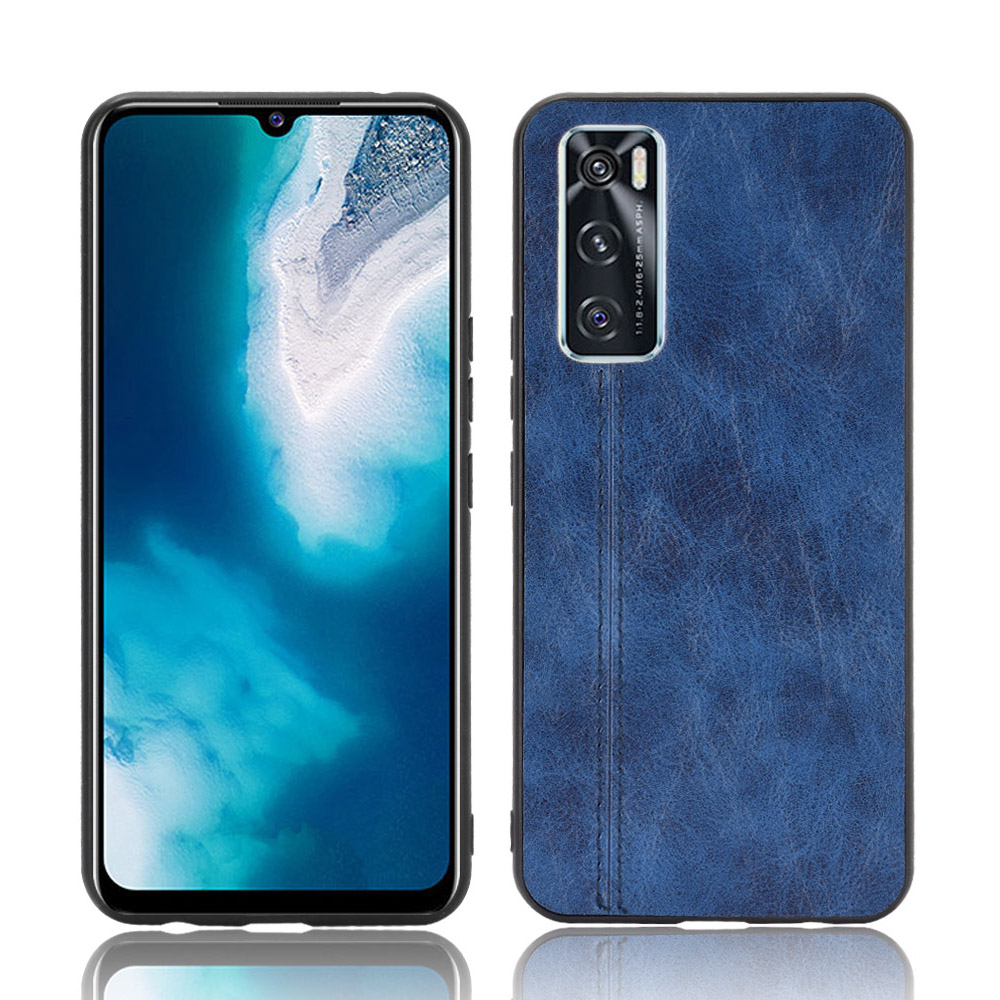 PC + TPU + PU Lederbeschichtete Hybrid -telefonhülle Mit Stichdesign Für Vivo V20 SE/Y70 2020 - Blau, vivo V20 SE
PC + TPU + PU Lederbeschichtete Hybrid -telefonhülle Mit Stichdesign Für Vivo V20 SE/Y70 2020 - Blau, vivo V20 SE