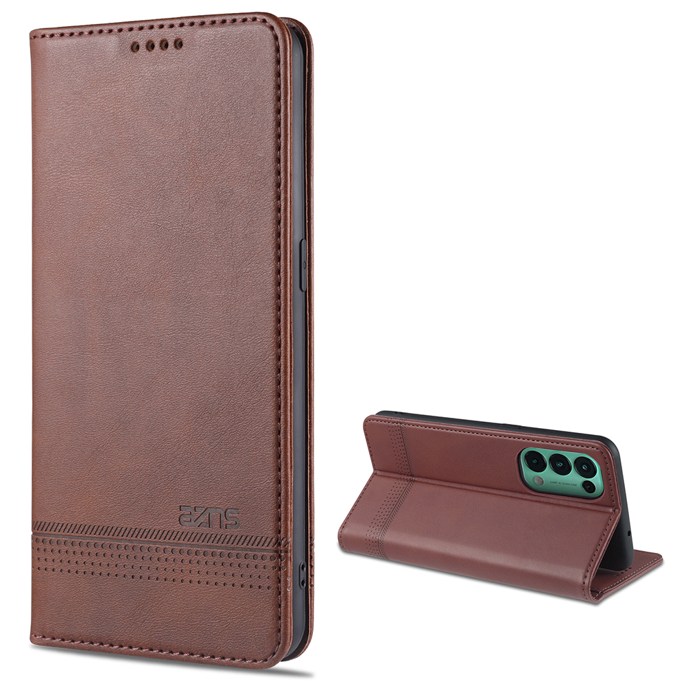 AZNS Für Oppo Reno5 5G Auto-absorbierter Leder-Leather Protector-Stand-Fall - Kaffee, Oppo Reno5 5G
AZNS Für Oppo Reno5 5G Auto-absorbierter Leder-Leather Protector-Stand-Fall - Kaffee, Oppo Reno5 5G