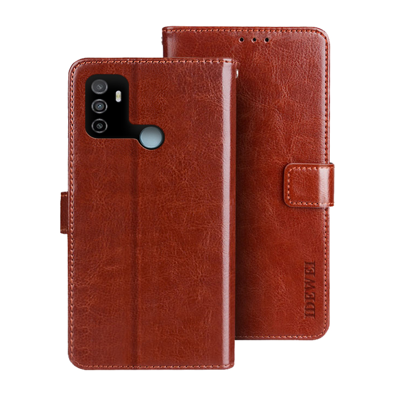 IDEWEI Folio Flip Wallet Crazy Horse Textur Leder Mobile Hülle Mit Stand Für Oppo A53s - Braun, Oppo A53s 4G
IDEWEI Folio Flip Wallet Crazy Horse Textur Leder Mobile Hülle Mit Stand Für Oppo A53s - Braun, Oppo A53s 4G