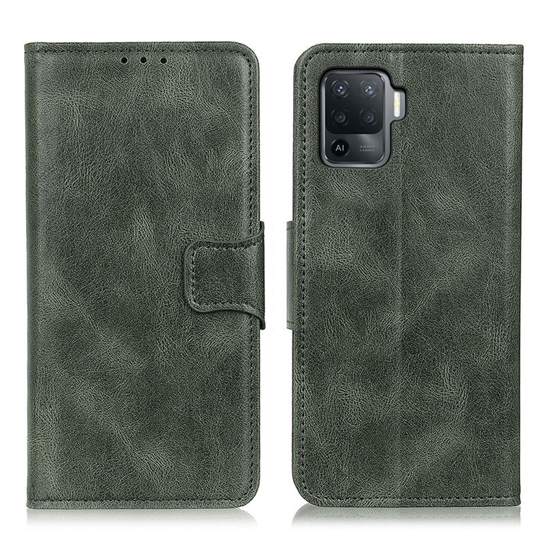 Crazy Horse Leder Brieftasche Stand Shell Phone Case Für Oppo A94 / OPPO F19 Pro. - Schwarzgrün, Oppo F19 Pro
Crazy Horse Leder Brieftasche Stand Shell Phone Case Für Oppo A94 / OPPO F19 Pro. - Schwarzgrün, Oppo F19 Pro