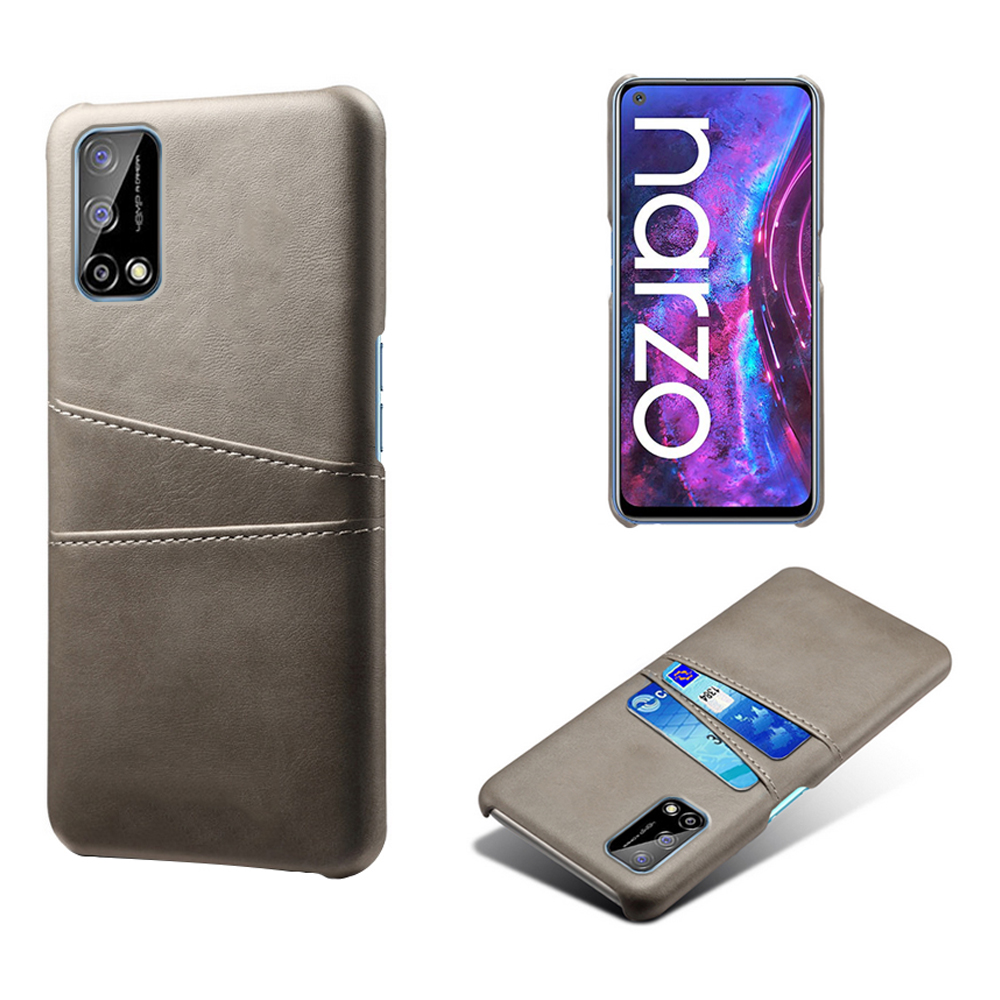 KSQ Double Card Slots PU Lederbeschichtete PC -hülle Für Realme Narzo 30 Pro 5g - Grau, Realme Narzo 30 Pro 5G
KSQ Double Card Slots PU Lederbeschichtete PC -hülle Für Realme Narzo 30 Pro 5g - Grau, Realme Narzo 30 Pro 5G