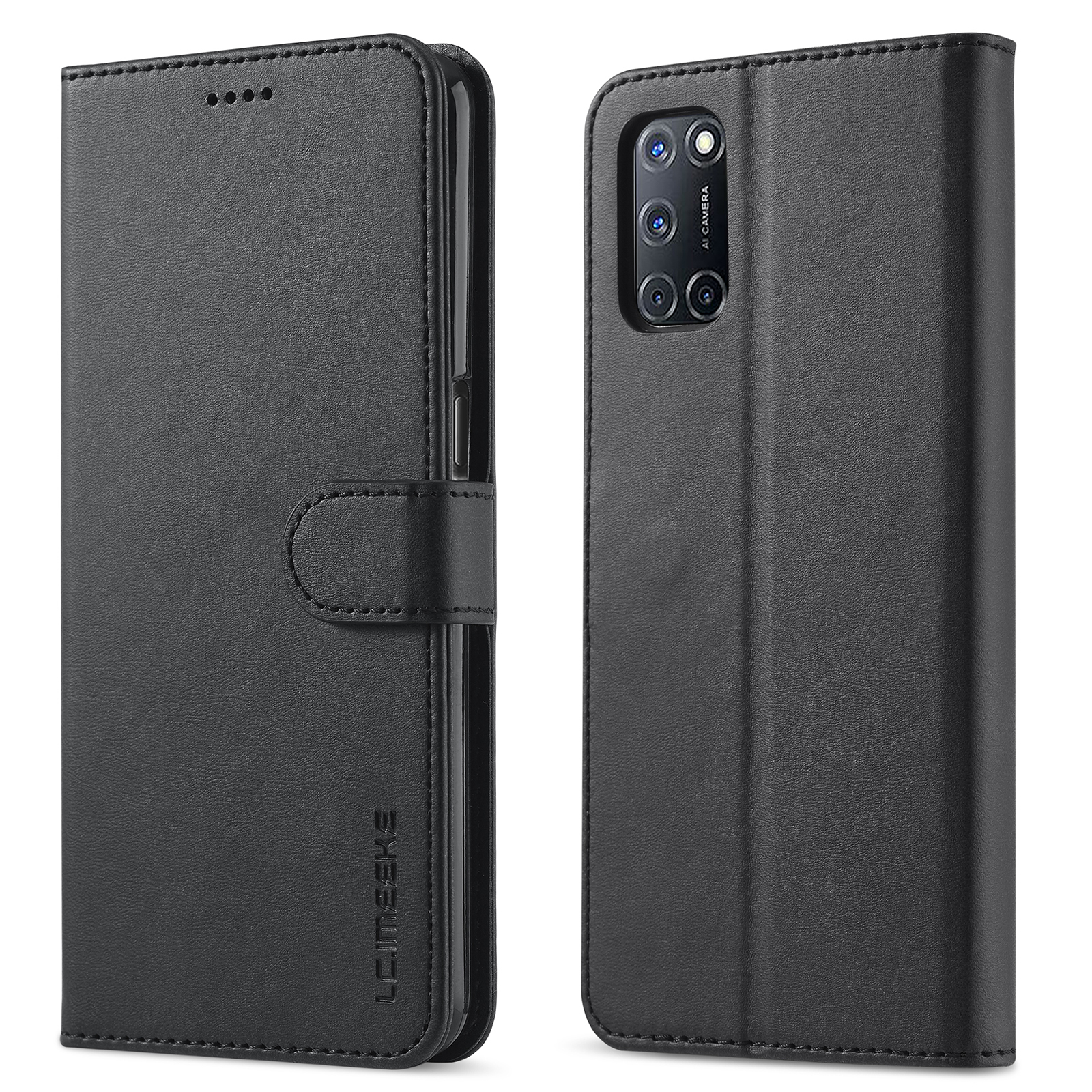 Lc. Imaeke Für Oppo A74 5G/A93 5G/A54 5G Praktische Brieftaschenständer Design Leder Mobiltelefon Hülle - Schwarz, Oppo A74 5G
Lc. Imaeke Für Oppo A74 5G/A93 5G/A54 5G Praktische Brieftaschenständer Design Leder Mobiltelefon Hülle - Schwarz, Oppo A74 5G