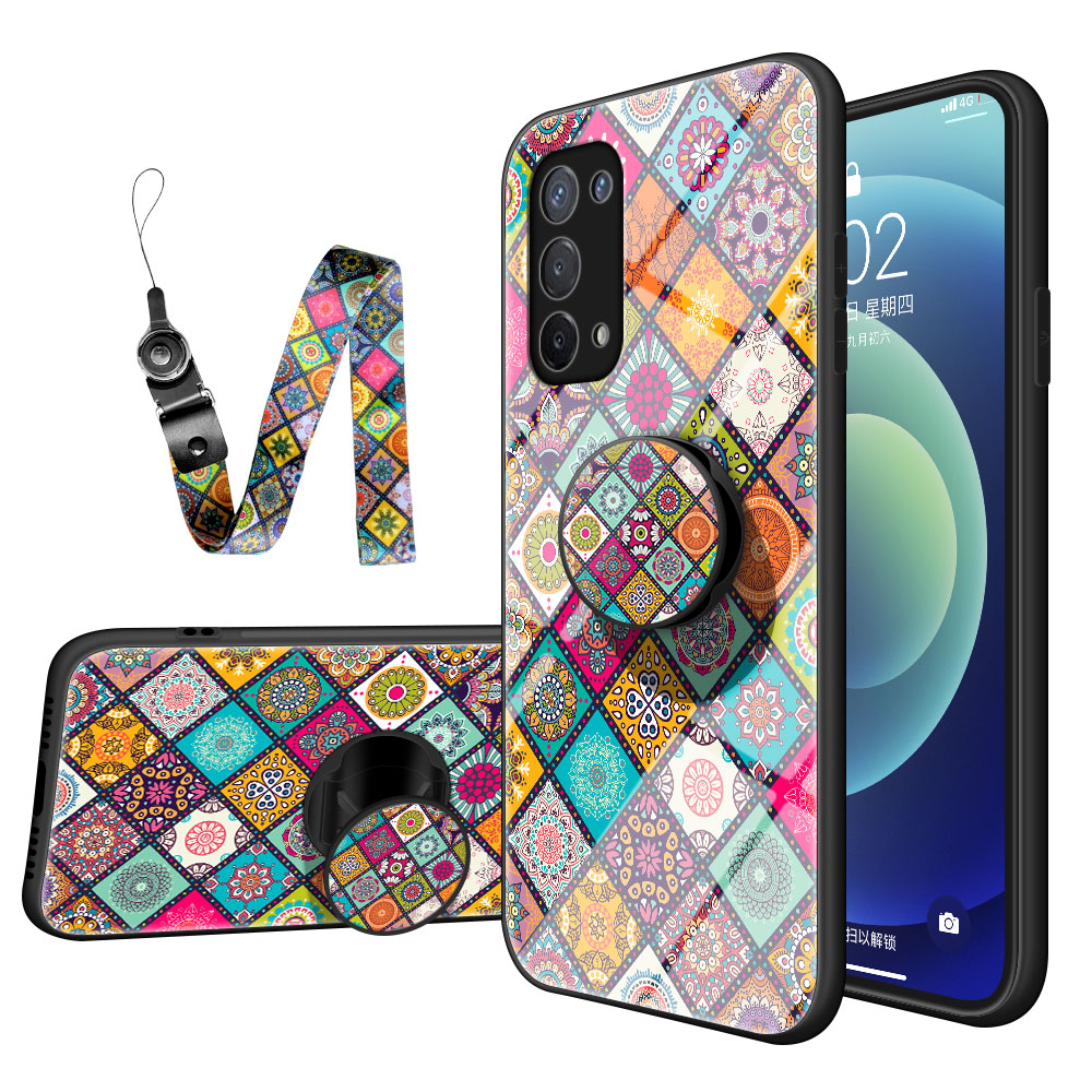 Buntes Gedrucktes Glas-Hybrid-Telefon-Abdeckungsfall Mit Kickstandgurt Für OPPO A74 5G - Kariertes Muster, Oppo A74 5G
Buntes Gedrucktes Glas-Hybrid-Telefon-Abdeckungsfall Mit Kickstandgurt Für OPPO A74 5G - Kariertes Muster, Oppo A74 5G