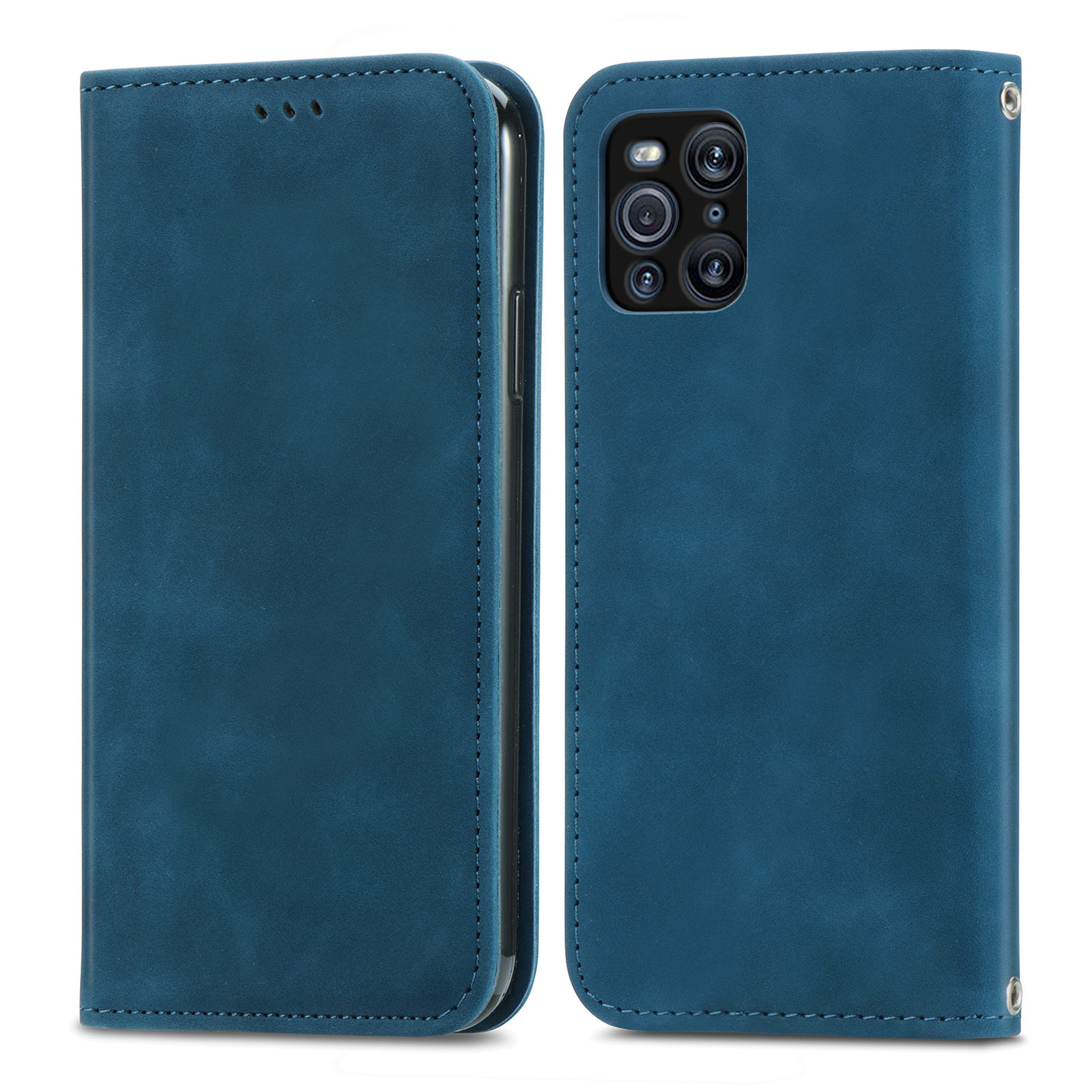 Auto-absorbed Vintage PU Leather Phone Casing for Oppo Find X3 Pro - Blue, Oppo Oppo Find X3 Pro
Auto-absorbed Vintage PU Leather Phone Casing for Oppo Find X3 Pro - Blue, Oppo Oppo Find X3 Pro