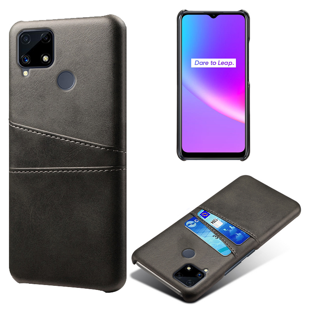 KSQ -doppelkarten -slots PU -lederbeschichtungs -pc -shell -abdeckhülle Für Realme C25/C12/C15 - Schwarz, Realme C25
KSQ -doppelkarten -slots PU -lederbeschichtungs -pc -shell -abdeckhülle Für Realme C25/C12/C15 - Schwarz, Realme C25