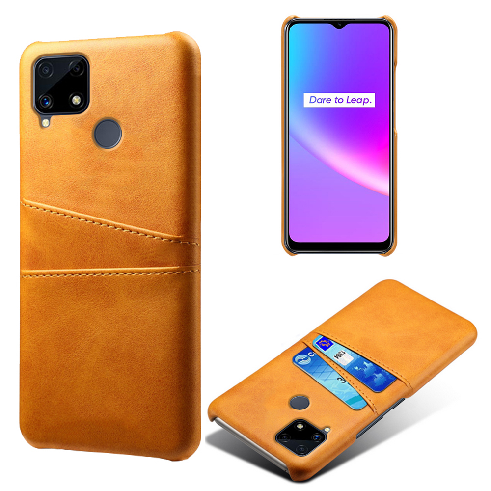KSQ -doppelkarten -slots PU -lederbeschichtungs -pc -shell -abdeckhülle Für Realme C25/C12/C15 - Orange, Realme C25
KSQ -doppelkarten -slots PU -lederbeschichtungs -pc -shell -abdeckhülle Für Realme C25/C12/C15 - Orange, Realme C25