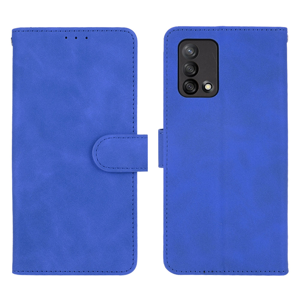 Skin-touch-feeling Leder Brieftasche Ständer Flip Hülle Schutz Telefonschale Abdeckung Für Oppo F19/A74 4g - Blau, Oppo F19
Skin-touch-feeling Leder Brieftasche Ständer Flip Hülle Schutz Telefonschale Abdeckung Für Oppo F19/A74 4g - Blau, Oppo F19
