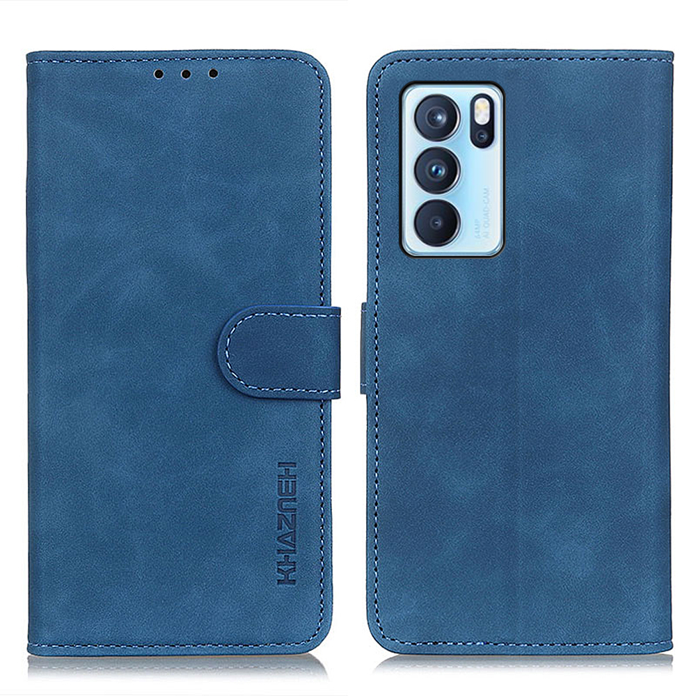 Khazneh Style Vintage en Cuir Souple Magnétique du Portefeuille Magile de Protection Couvre de Protection Pour Oppo Reno6 Pro 5G (MediaTek) - Bleu
Khazneh Style Vintage en Cuir Souple Magnétique du Portefeuille Magile de Protection Couvre de Protection Pour Oppo Reno6 Pro 5G (MediaTek) - Bleu