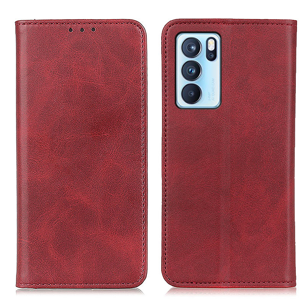 Folio Flip Auto-absorbed Split Leather Phone Cover Wallet Stand Case for Oppo Reno6 Pro 5G (MediaTek) - Red, Oppo Other OPPO Models
Folio Flip Auto-absorbed Split Leather Phone Cover Wallet Stand Case for Oppo Reno6 Pro 5G (MediaTek) - Red, Oppo Other OPPO Models