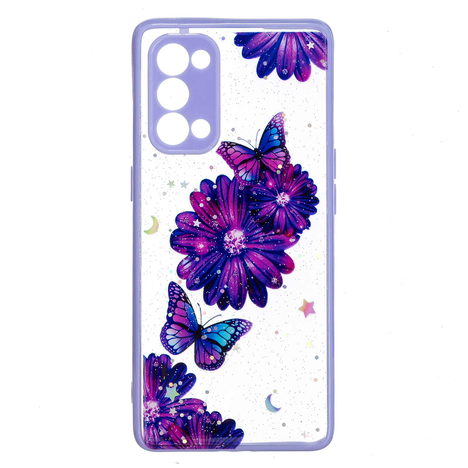 Pattern Printing Ultra Slim Durable Hybrid TPU Shockproof Bumper Hard Acrylic Back Protective Cover for Oppo Reno5 Pro 5G - Purple Flower Butterfly
Pattern Printing Ultra Slim Durable Hybrid TPU Shockproof Bumper Hard Acrylic Back Protective Cover for Oppo Reno5 Pro 5G - Purple Flower Butterfly