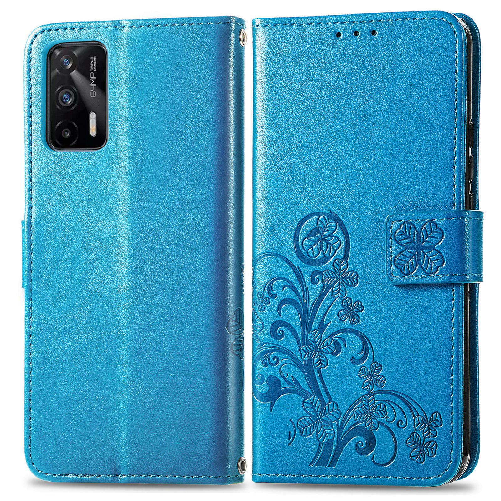 Modèle de Trèfle Impression de Couverture de Boîtier de Téléphone Portefeuille en Cuir Pour Realme GT 5G / Realme Q3 Pro 5G - Bleu, Realme Realme GT 5G
Modèle de Trèfle Impression de Couverture de Boîtier de Téléphone Portefeuille en Cuir Pour Realme GT 5G / Realme Q3 Pro 5G - Bleu, Realme Realme GT 5G