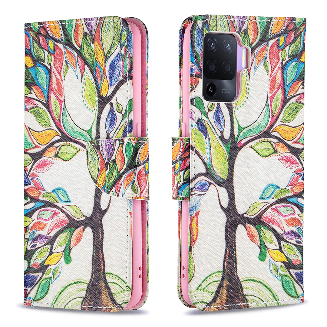 Musterdruckleder + Weiches TPU -innengehäuse Mit Brieftasche Für Oppo A94/Reno5 F/f19 Pro - Lebensbaum, Oppo Reno5 F
Musterdruckleder + Weiches TPU -innengehäuse Mit Brieftasche Für Oppo A94/Reno5 F/f19 Pro - Lebensbaum, Oppo Reno5 F