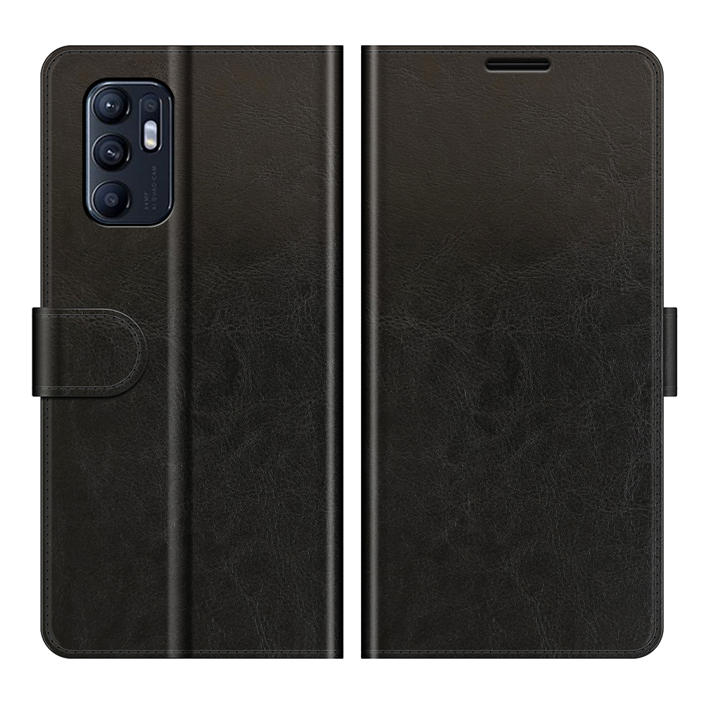 Vollständige Abdeckung Folio Flip Crazy Horse Textur Leder Wallet Stand Fall Für Oppo Reno6 4G - Schwarz, Oppo Reno6 4G
Vollständige Abdeckung Folio Flip Crazy Horse Textur Leder Wallet Stand Fall Für Oppo Reno6 4G - Schwarz, Oppo Reno6 4G